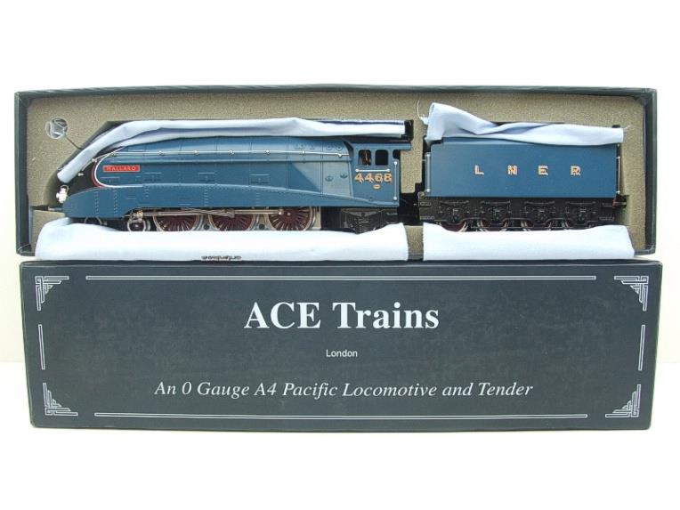 Ace Trains O Gauge A4 Pacific LNER Blue Pre-War Loco & Tender "Mallard" R/N 4468 Bxd Elec 3 Rail image 19