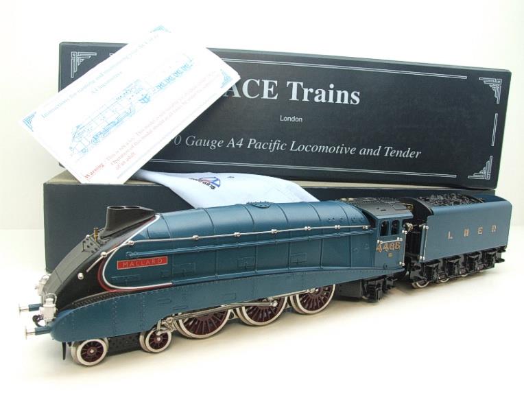 Ace Trains O Gauge A4 Pacific LNER Blue Pre-War Loco & Tender "Mallard" R/N 4468 Bxd Elec 3 Rail image 22