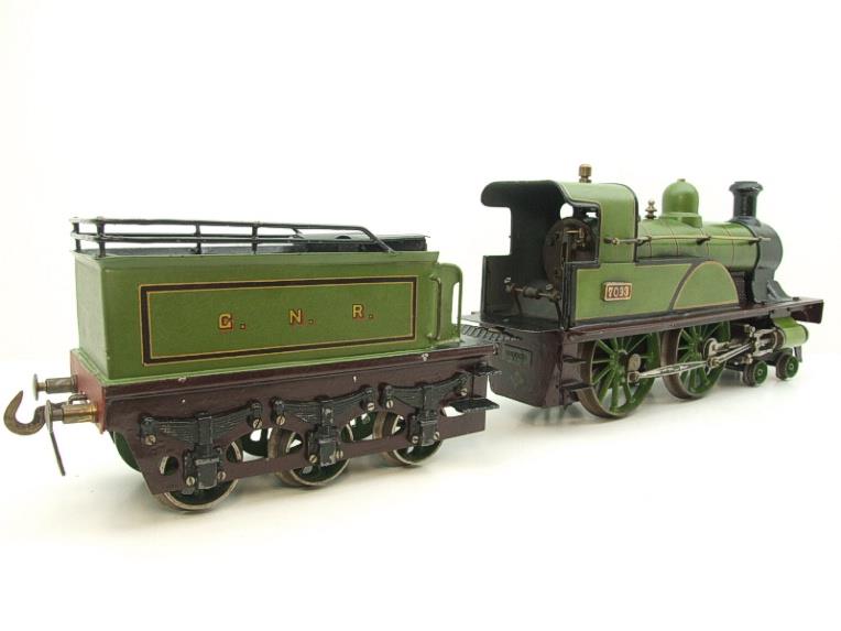 Bing Gauge 3 III Vintage "GNR" Green 4-4-0 Loco & Tender R/N 7093 Live Steam image 19