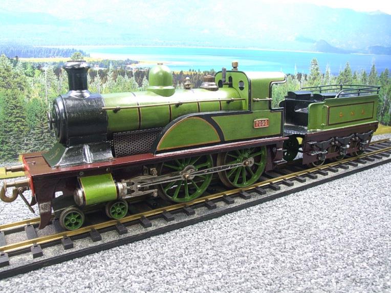 Bing Gauge 3 III Vintage "GNR" Green 4-4-0 Loco & Tender R/N 7093 Live Steam image 20