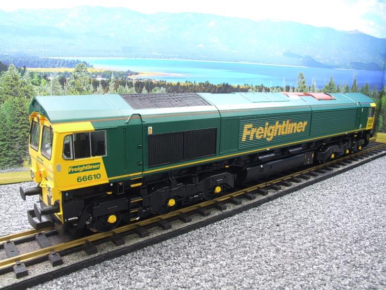 G Scale G1 Aristocraft A23202 Class 66 “Freightliner” Livery Diesel Loco R/N 66610 Electric Boxed image 11