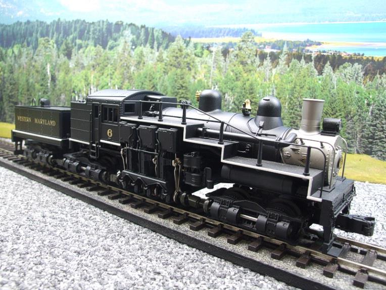 Lionel O Gauge 6-18023 "Western Maryland Shay" Steam Locomotive 3 Rail Boxed image 17