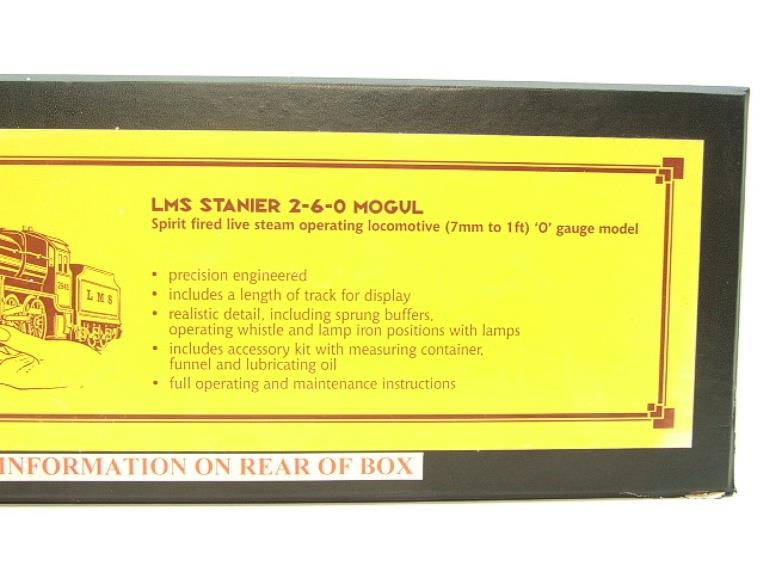 Bassett Lowke O Gauge BL99002 LMS Stanier Mogul Loco & Tender RN 2945 Live Steam Bxd image 17