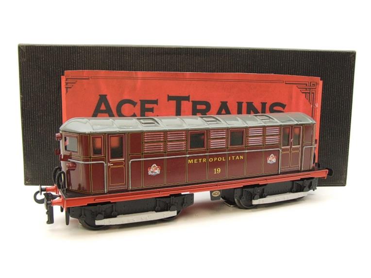 Ace Trains O Gauge E17, Metropolitan Vickers Bo-Bo "Metropolitan" Loco No 19, Electric 2/3 Rail image 15