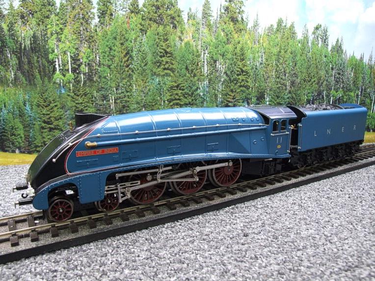 Darstaed O Gauge A4 Pacific LNER Blue Loco & Tender “Empire of India” R/N 11 Electric 3 Rail Bxd image 20