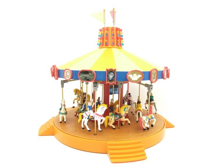 Lionel O Gauge 6-14109 "Operating Carousel" Electric Fully Operational With Sound & Rotates Bxd image 14
