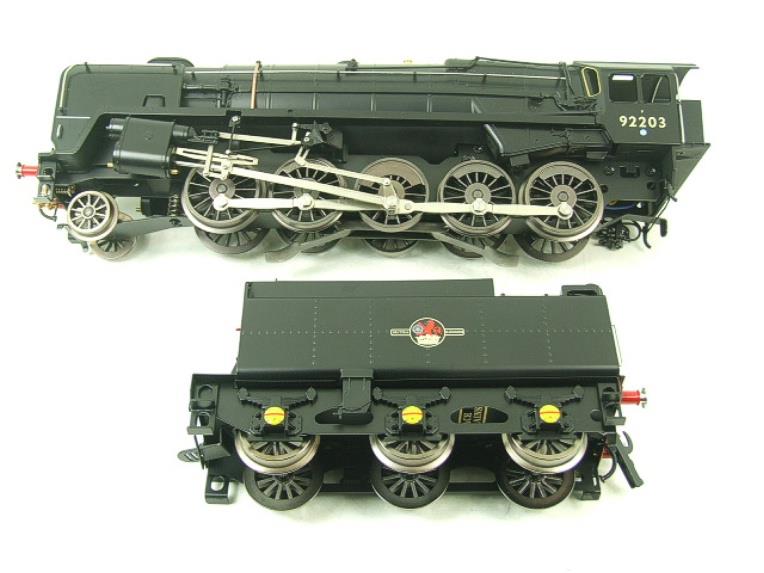 Ace Trains O Gauge E28H1 BR Class 9F Loco & Tender R/N 92203 Elec 2/3 Rail Bxd image 15