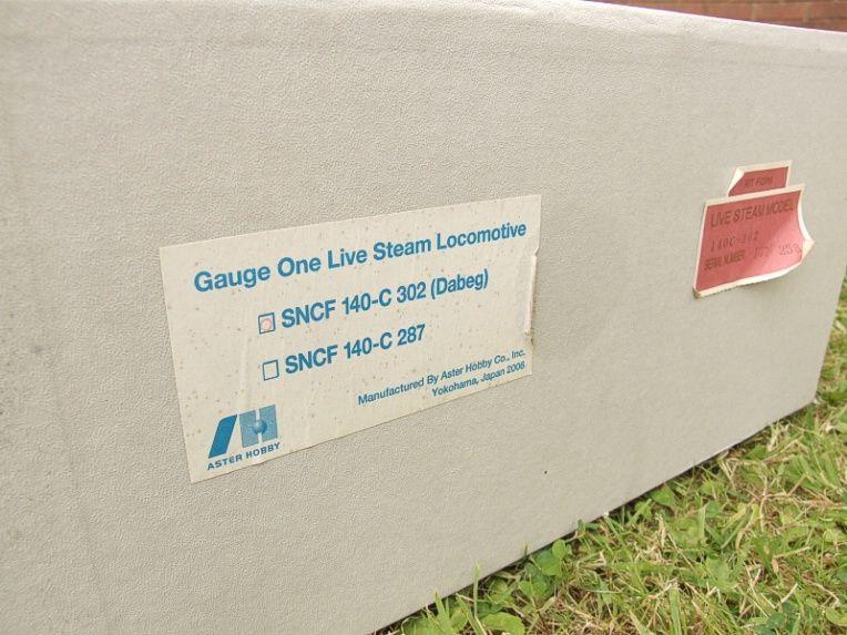 Gauge 1 Aster SNCF 140-C 302 Green 2-8-0 Loco & Tender Live Steam Boxed image 19