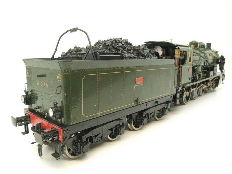 Gauge 1 Aster SNCF 140-C 302 Green 2-8-0 Loco & Tender Live Steam Boxed ...