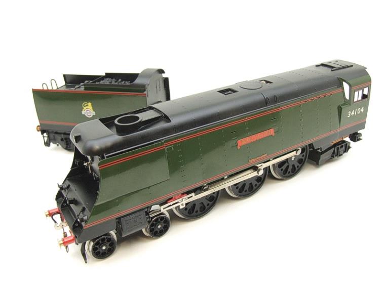 Ace Trains O Gauge E9S1 Bulleid Pacific BR "Bere Alston" R/N 34104 Electric 2/3 Rail Boxed image 14