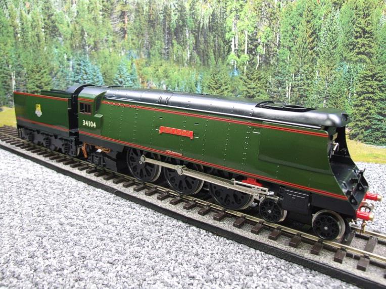 Ace Trains O Gauge E9S1 Bulleid Pacific BR "Bere Alston" R/N 34104 Electric 2/3 Rail Boxed image 20