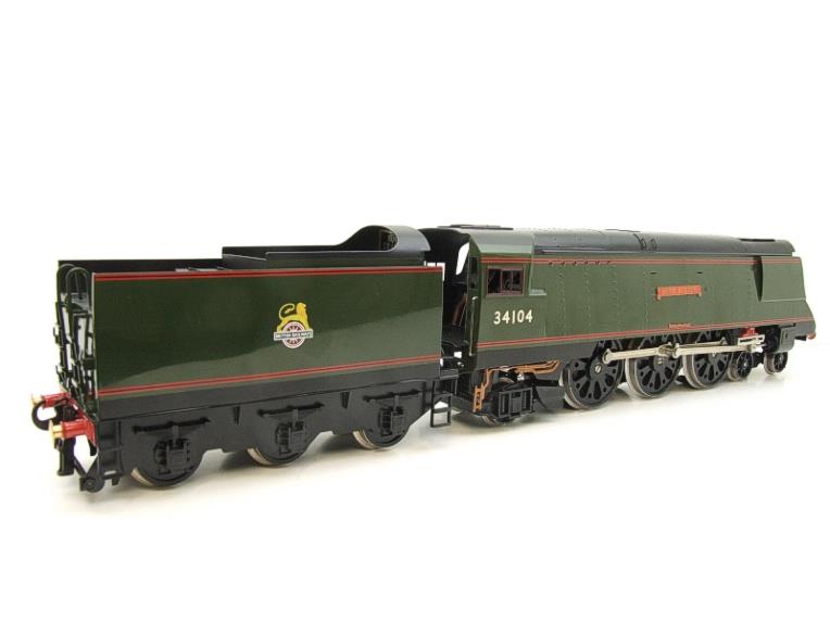 Ace Trains O Gauge E9S1 Bulleid Pacific BR "Bere Alston" R/N 34104 Electric 2/3 Rail Boxed image 21