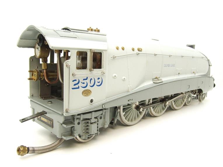 Gauge 1 Aster LNER Silver/Grey Class A4 Loco & Tender "Silver Link" R/N 2509 Live Steam image 12