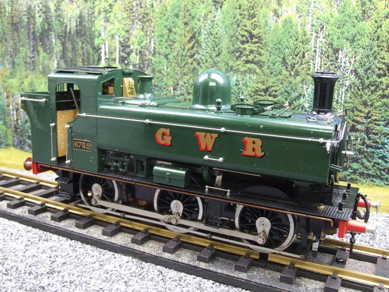 Gauge 1 Aster GWR Green Class 5700 Pannier Tank Loco R/N 6752 Live Steam N/New Boxed image 11