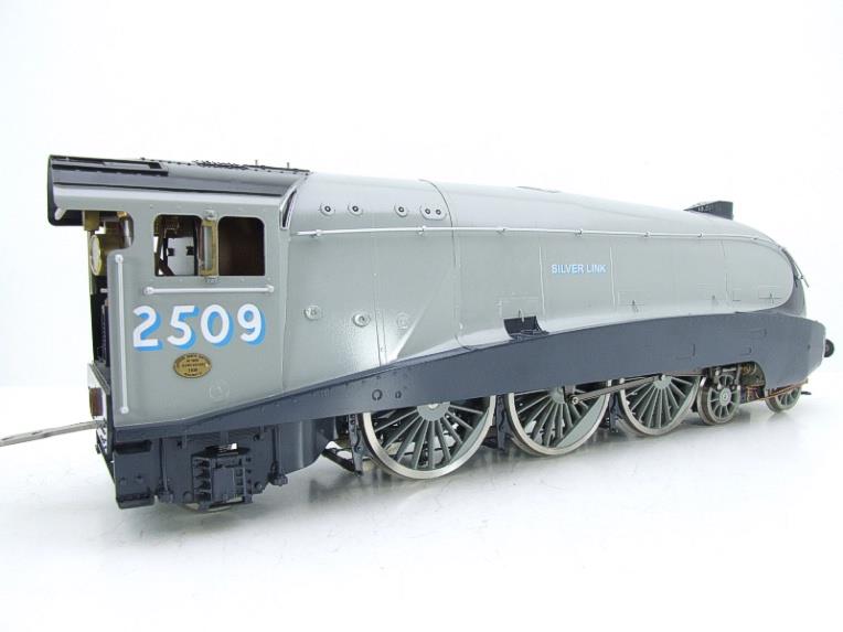 Gauge 1 Bowande LNER A4 Class 4-6-2 Loco & Tender Named "Silver Link" R/N 2509 Live Steam N/Mint image 11