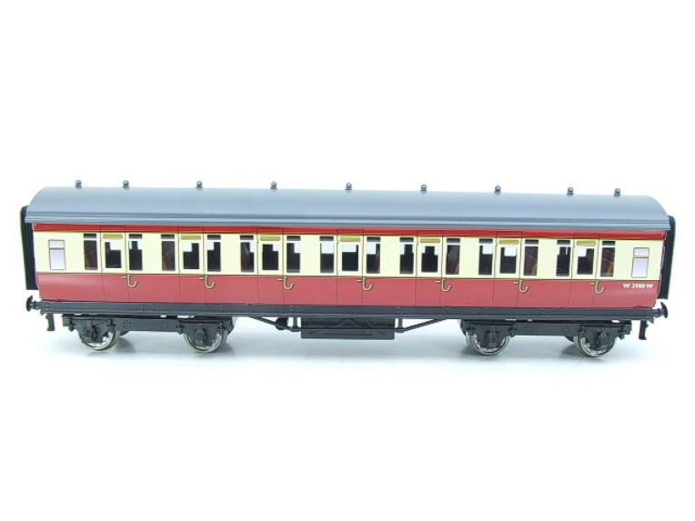 Darstaed O Gauge BR Red & Cream Ex GWR T/L Top Light Corridor Coaches x3 Boxed Set A image 12