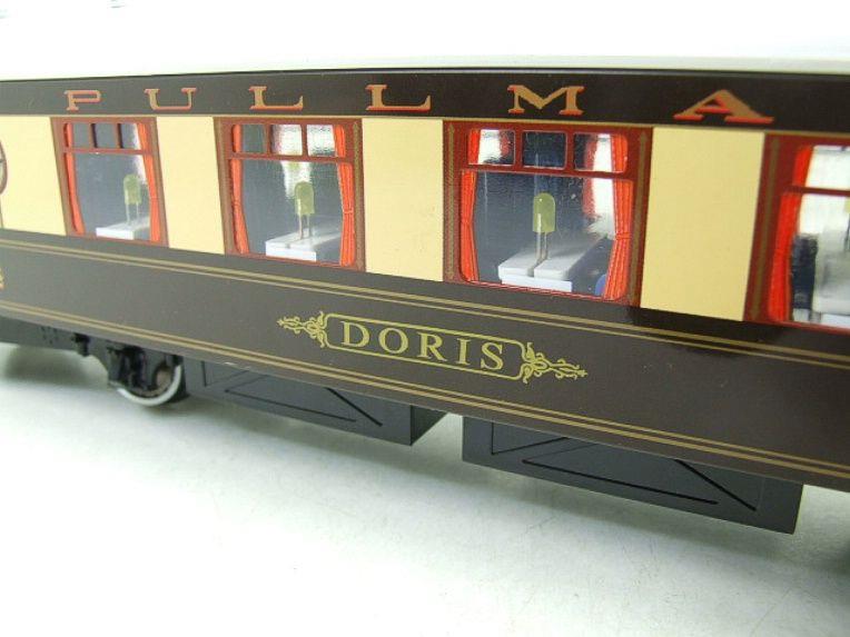 Darstaed O Gauge 3051 "Brighton Belle" x5 Pullman Coaches Set Electric 3 Rail White Roofs Boxed image 12