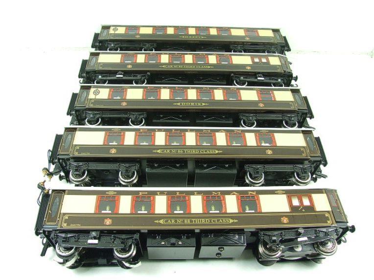 Darstaed O Gauge 3051 "Brighton Belle" x5 Pullman Coaches Set Electric 3 Rail White Roofs Boxed image 22