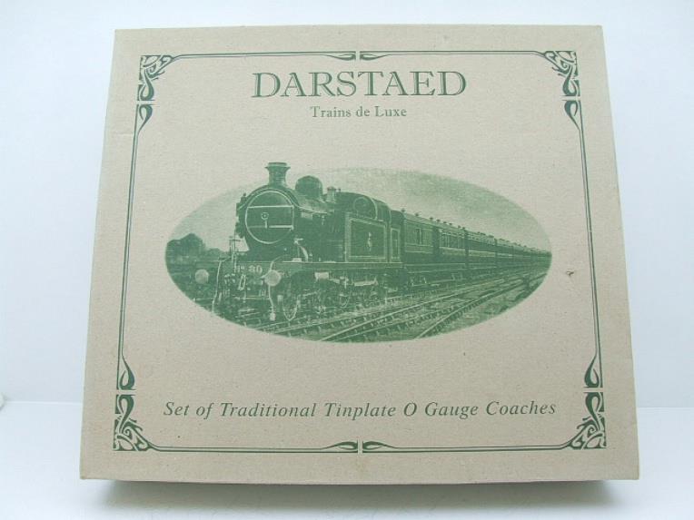 Darstaed O Gauge "LSWR" Suburban Non Corridor Coaches Set x3 Set 2/3 Rail Boxed image 20