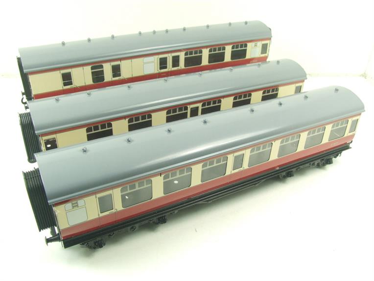 Ace Trains O Gauge C5A BR Mk1 Red & Cream "The Elizabethan" Corridor x3 Coaches Set A image 15