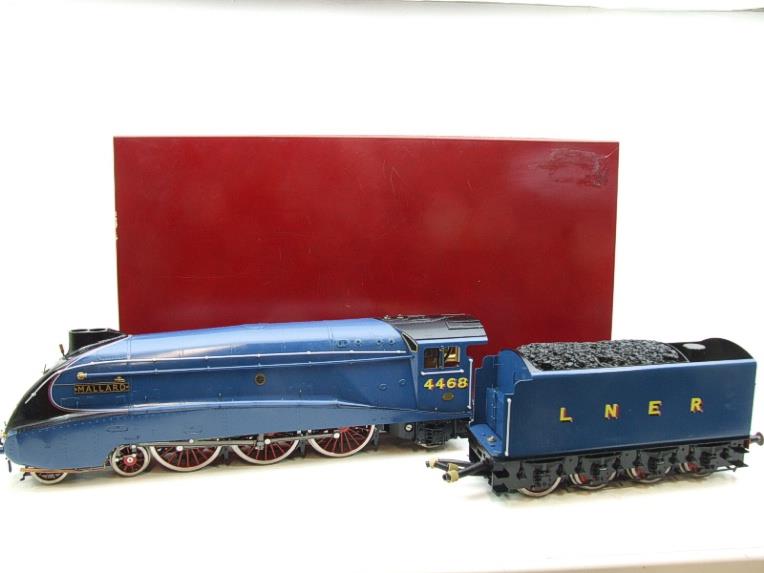 G Scale, Gauge 1 Bowande LNER Blue A4 Class 4-6-2 Loco & Tender Named "Mallard" R/N 4468 Live Steam image 22