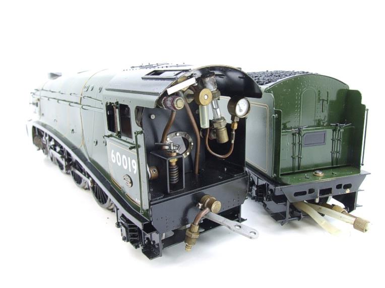 G Scale, Gauge 1 Bowande BR Green A4 Class 4-6-2 Loco & Tender Named "Bittern" R/N 60019 Live Steam image 12