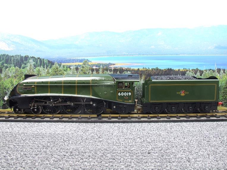 G Scale, Gauge 1 Bowande BR Green A4 Class 4-6-2 Loco & Tender Named "Bittern" R/N 60019 Live Steam image 16