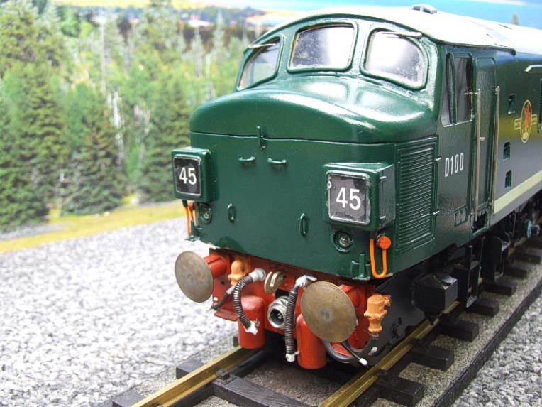 Gauge 1 Wagon & Carriage Works Brass BR Green Class 45 Diesel "Sherwood Forester" D100 R/Controlled image 11