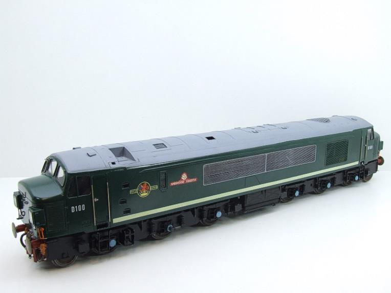Gauge 1 Wagon & Carriage Works Brass BR Green Class 45 Diesel "Sherwood Forester" D100 R/Controlled image 18