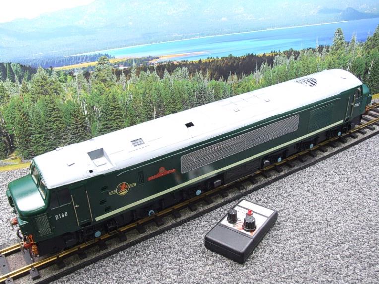 Gauge 1 Wagon & Carriage Works Brass BR Green Class 45 Diesel "Sherwood Forester" D100 R/Controlled image 21