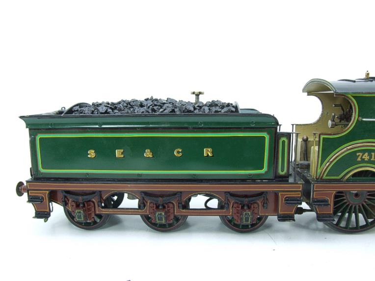 Gauge 1 SE&CR D Class 4-4-0 Loco & Tender R/N 592 Live Steam image 13