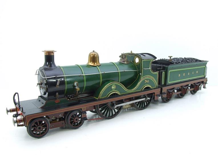Gauge 1 SE&CR D Class 4-4-0 Loco & Tender R/N 592 Live Steam image 14