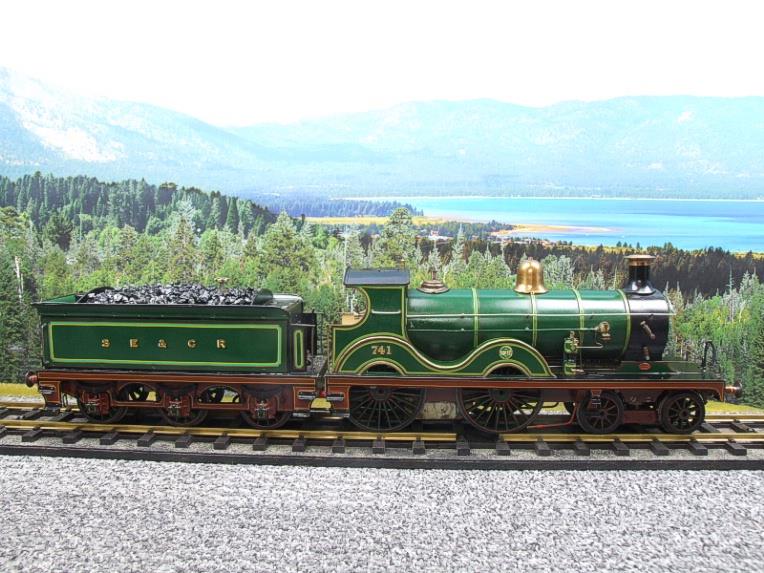 Gauge 1 SE&CR D Class 4-4-0 Loco & Tender R/N 592 Live Steam image 15