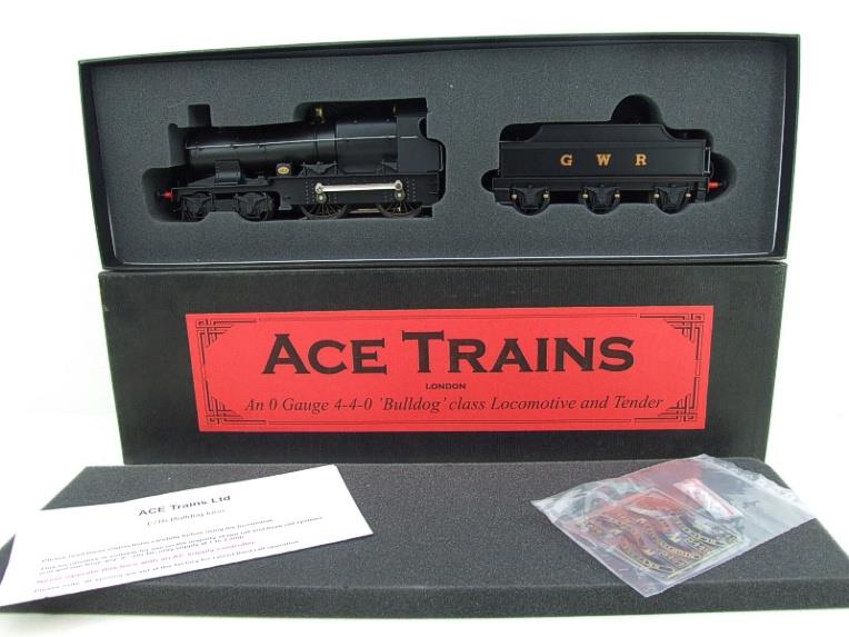 Ace Trains O Gauge E16 Bulldog "GWR" Bird Unlined Black Loco & Tender Electric 2/3 Rail Boxed image 17