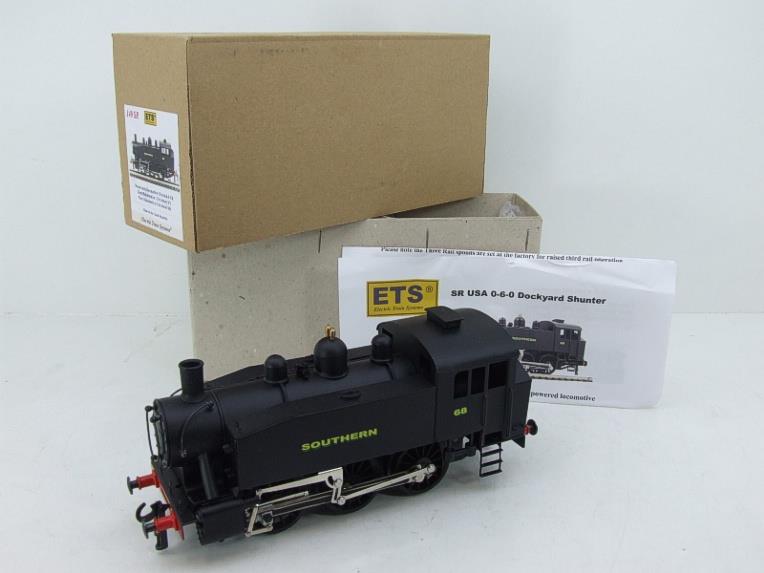 ETS O Gauge No.140 SR Black USA "Dockland Shunter" 0-6-0 Tank Loco R/N 68 Electric 2/3 Rail Bxd image 22