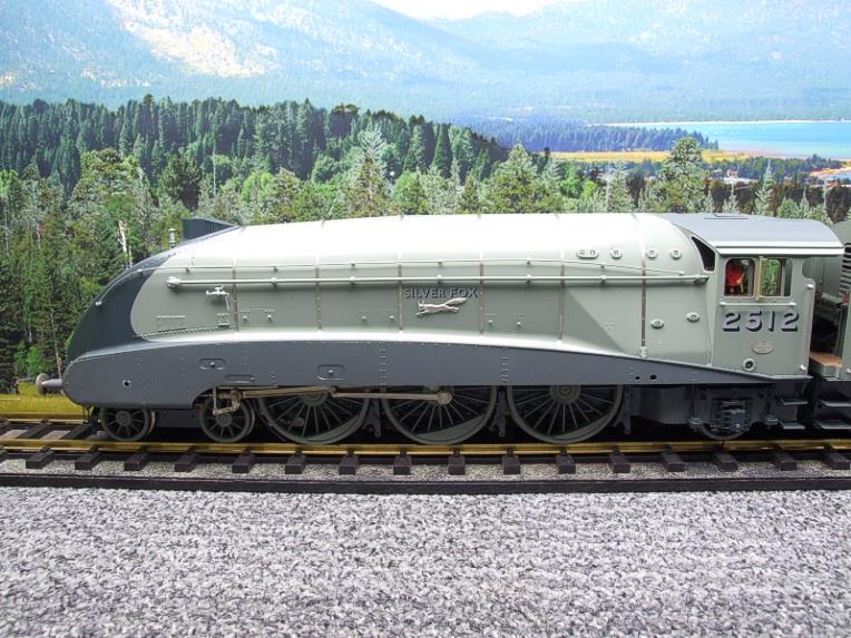 Gauge 1 LH Loveless & Co LNER Brass Class A4 "Silver Fox" R/N 2512 Electric 2 Rail R/Controlled image 11