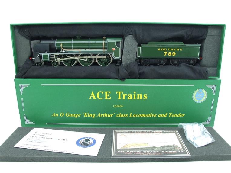 ACE Trains, O Gauge, E/34-B3, SR Gloss Lined Olive Green "Un-Named" R/N 789 image 21
