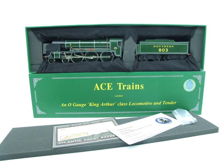 ACE Trains, O Gauge, E34-B3, SR Gloss Lined Olive Green "Sir Harry Le Fise Lake" R/N 803 image 20