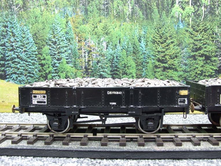 Parkside O Gauge Open Lwb Grampus Mineral Ballast Coal Wagons X2 Set 2