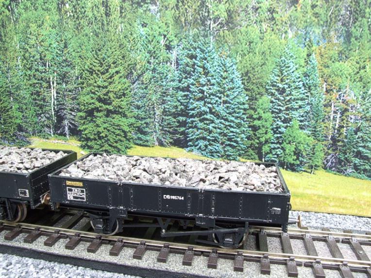 Parkside O Gauge Open LWB Grampus Mineral Ballast Coal Wagons x2 Set 2/ 3 Rail image 18