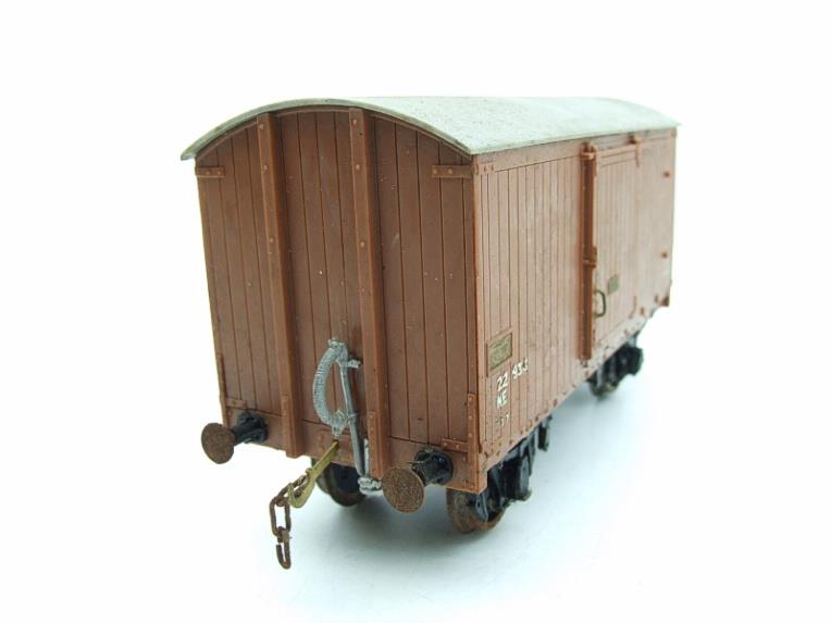 Leeds & Kit Built O Gauge NE Goods Luggage Van Wagons x2 Set 2/ 3 Rail image 11
