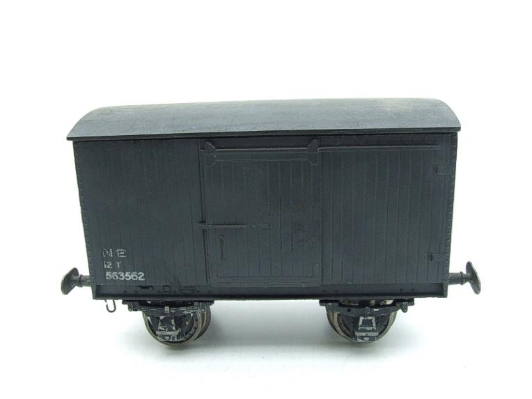 Leeds & Kit Built O Gauge NE Goods Luggage Van Wagons x2 Set 2/ 3 Rail image 15