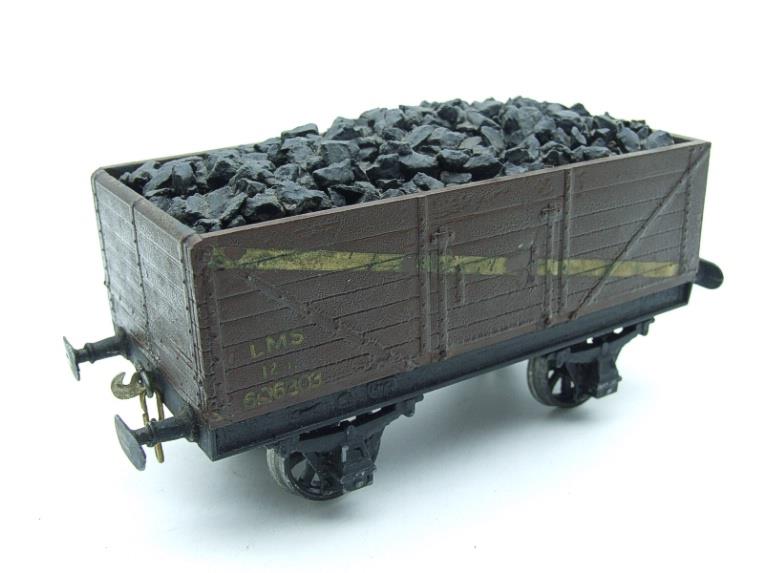 O Gauge x3 Open Mineral Ballast Coal Wagons Bing/Leeds/Other x3 Set 2/ 3 Rail image 11