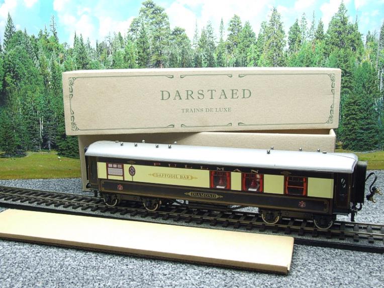 Darstaed O Gauge Daffodil Bar "Diamond" Grey Roof Pullman Coach Lit interior 2/3 Rail Boxed image 19