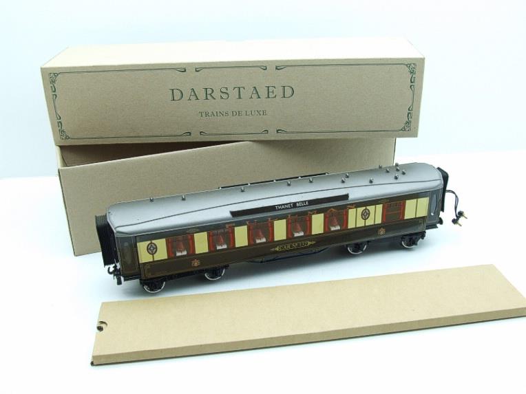 Darstaed O Gauge Kitchen 3rd "No:132" Grey Roof Pullman Coach Lit interior 2/3 Rail Boxed image 18