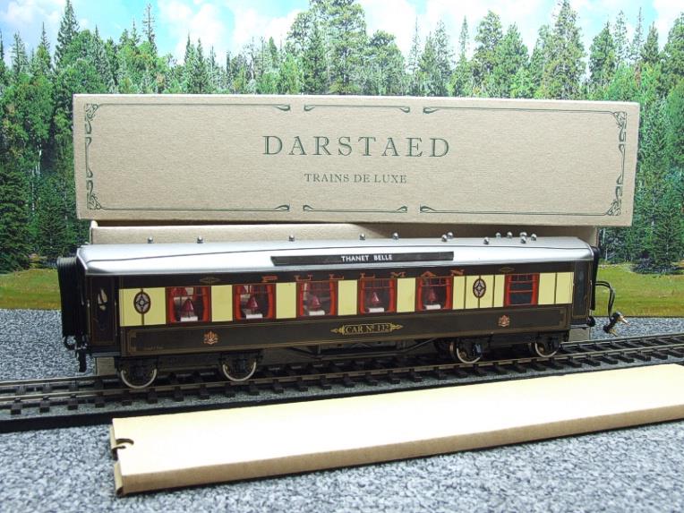 Darstaed O Gauge Kitchen 3rd "No:132" Grey Roof Pullman Coach Lit interior 2/3 Rail Boxed image 20
