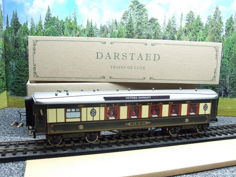 Darstaed O Gauge Kitchen 3rd "No:133" Grey Roof Pullman Coach Lit interior 2/3 Rail Boxed image 19