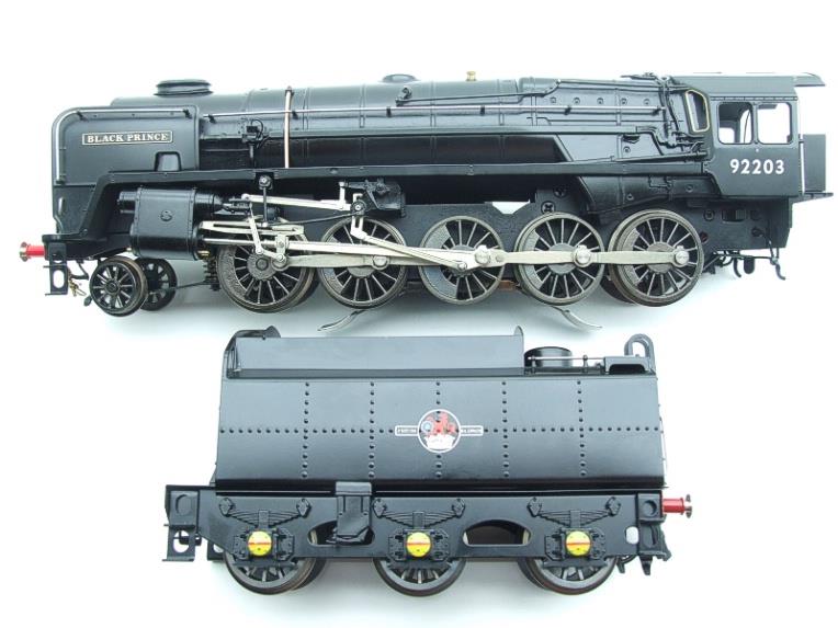 Ace Trains O Gauge E28B1 BR Class 9F Loco & Tender "Black Prince" R/N 92203 Electric 2/3 Rail Bxd image 11