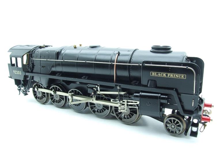 Ace Trains O Gauge E28B1 BR Class 9F Loco & Tender "Black Prince" R/N 92203 Electric 2/3 Rail Bxd image 14