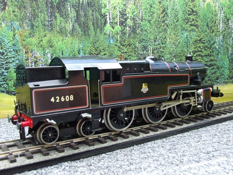Ace Trains O Gauge E8 "BR" Pre 56 Lined Black 2 Cyl Stanier 2-6-4 Tank Loco R/N 42608 Elec 2/3 Rail image 12